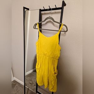 Gap Yellow Summer Dress with Pockets!